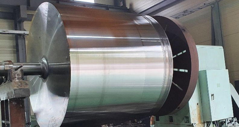 산업용 롤 가공 이미지